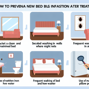 Comment prévenir une nouvelle infestation de punaises de lit après un traitement ?