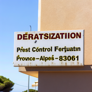 Dératisation Fréjus 83061