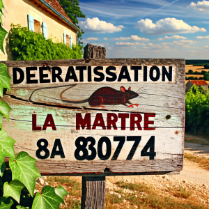 Dératisation La Martre 83074 