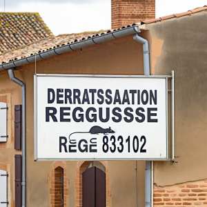 Dératisation Régusse 83102 