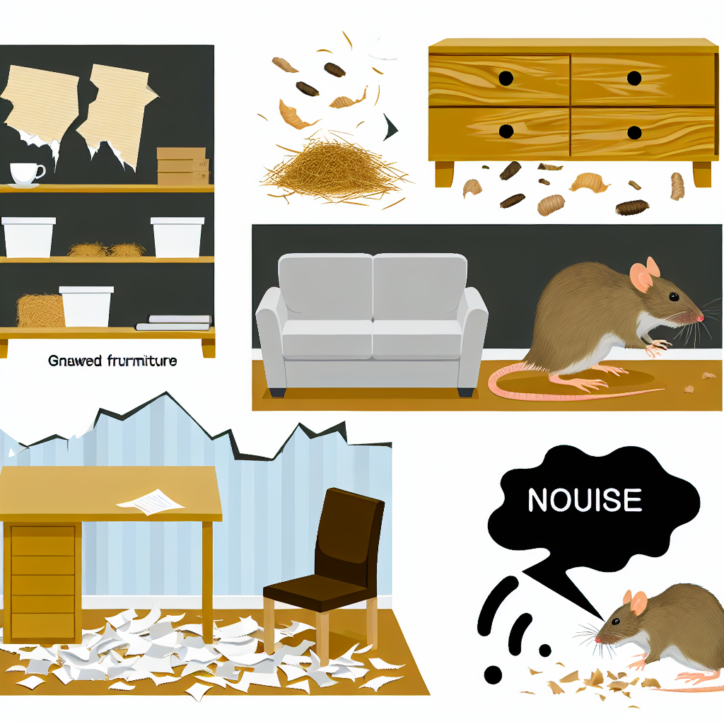 Quels sont les signes d'une infestation de rongeurs dans votre maison ou entreprise ? 